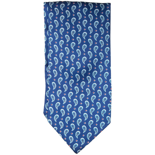Tootal | Silk Cravat | Assorted Patterns | Colour: Blue Paisley