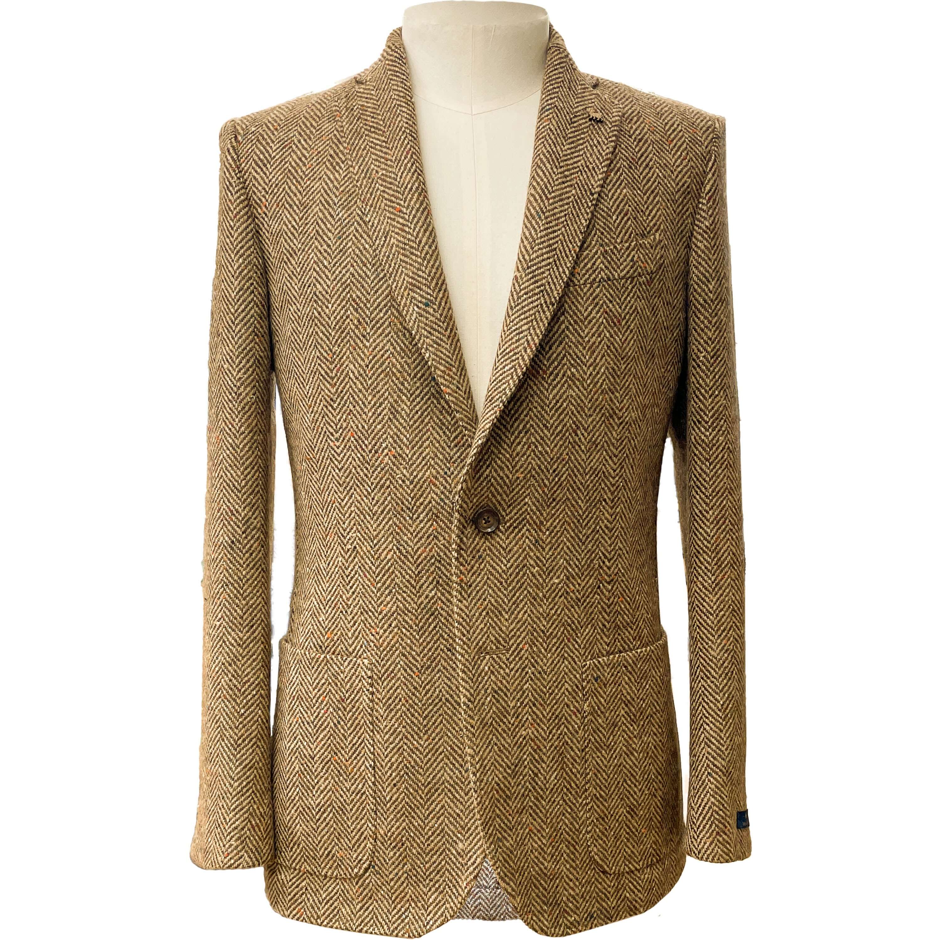 Magee Easy Unconstructed Tweed Jacket Tailored Fit Livingston