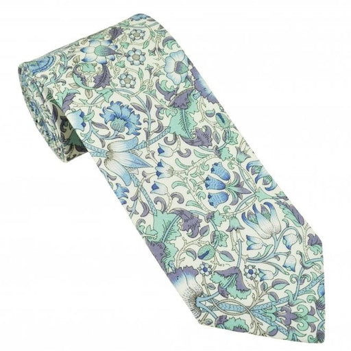 Van Buck | Tie Made from Liberty Fabric | Lodden Blue |