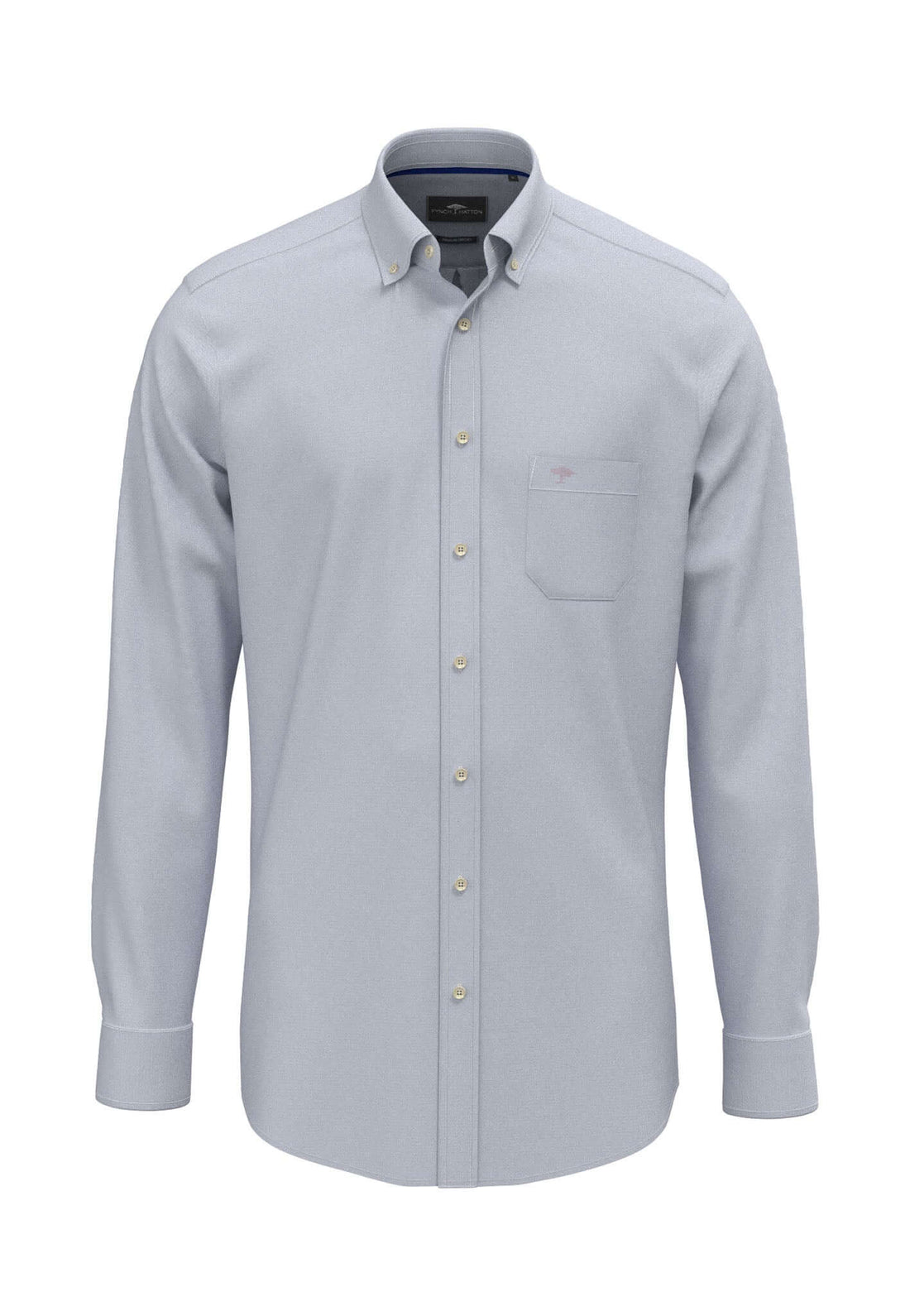Fynch-Hatton Oxford button-down shirt for fit and style guide