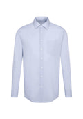 Seidensticker - Easy Care Cotton Shirt | Regular Fit | Extra Long Sleeve - Colour: Light Blue