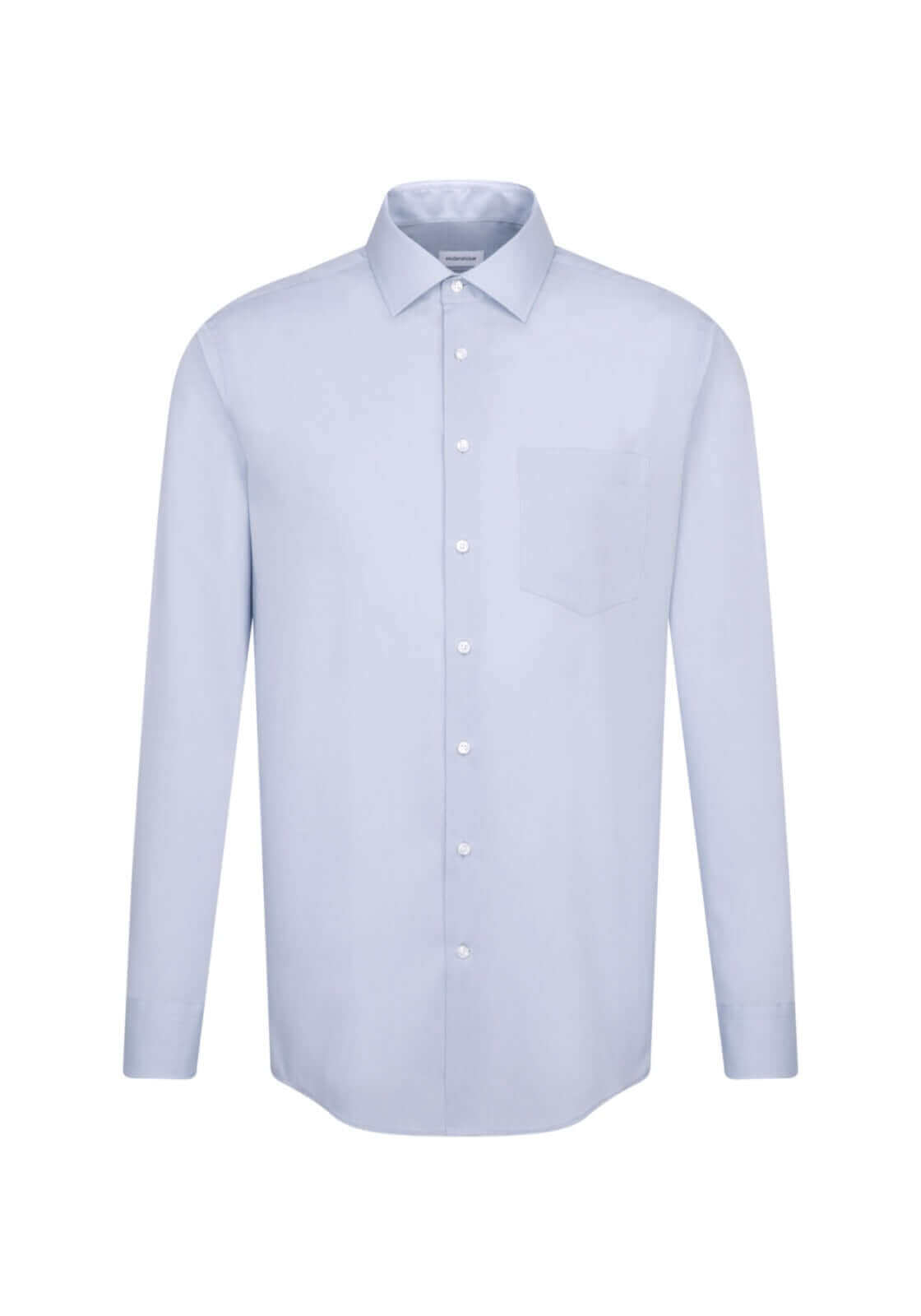 Seidensticker - Easy Care Cotton Shirt | Regular Fit | Extra Long Sleeve - Colour: Light Blue