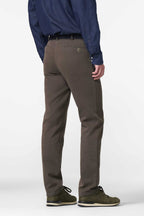 Meyer Roma Twill Chino – Cocoa – Back View