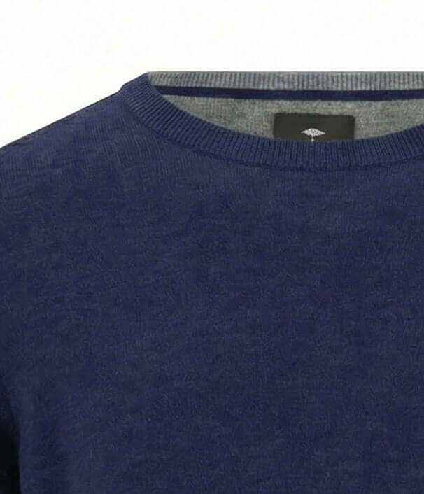 Fynch-Hatton Merino Cashmere Crew Neck Jumper - 1000800-661 image 3