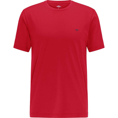 Fynch Hatton - Cotton T-Shirt - Colour: Sangria