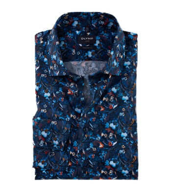 Olymp - Luxor Shirt - Colour: Navy