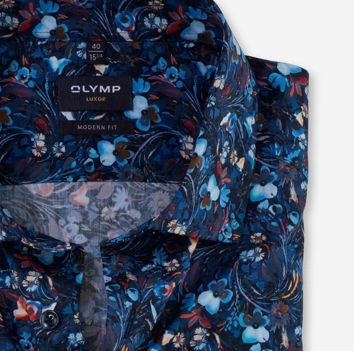 Olymp - Luxor Shirt - Colour: Navy