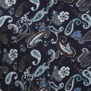 Fynch Hatton - Button Down Print Shirt - Colour: Navy Paisley Multi