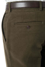 Gurteen - Epsom Moleskin Trousers - Colour: Olive