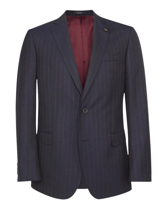 Magee - Mix & Match Pinstripe Wool Suit Jacket - Colour: Navy Pinstripe