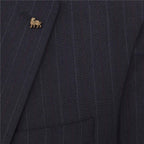 Magee - Mix & Match Pinstripe Wool Suit Jacket - Colour: Navy Pinstripe