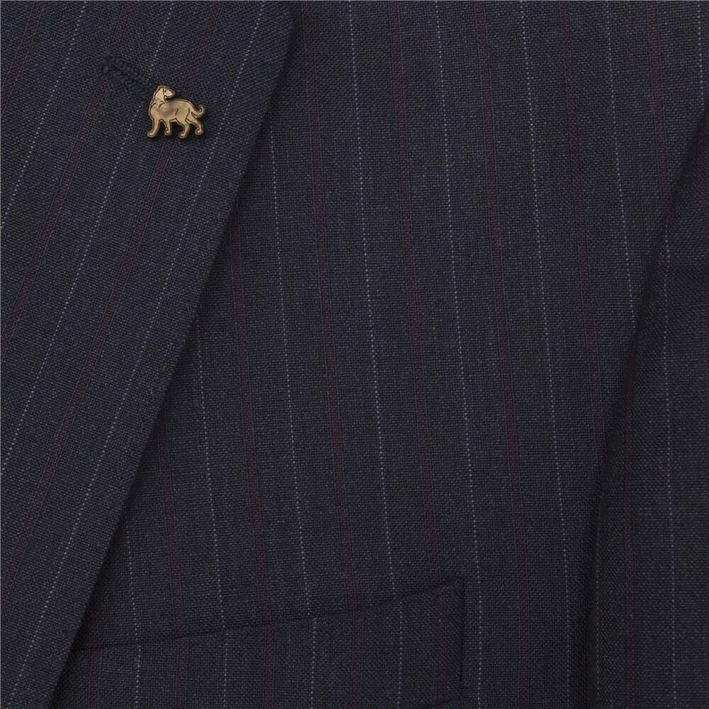 Magee - Mix & Match Pinstripe Wool Suit Jacket - Colour: Navy Pinstripe