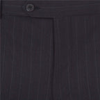 Magee - Mix & Match Pinstripe Wool Suit Trousers - Colour: Navy Pinstripe