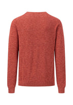 Fynch Hatton - Crew Neck Cotton Pullover - Colour: Orient Melange
