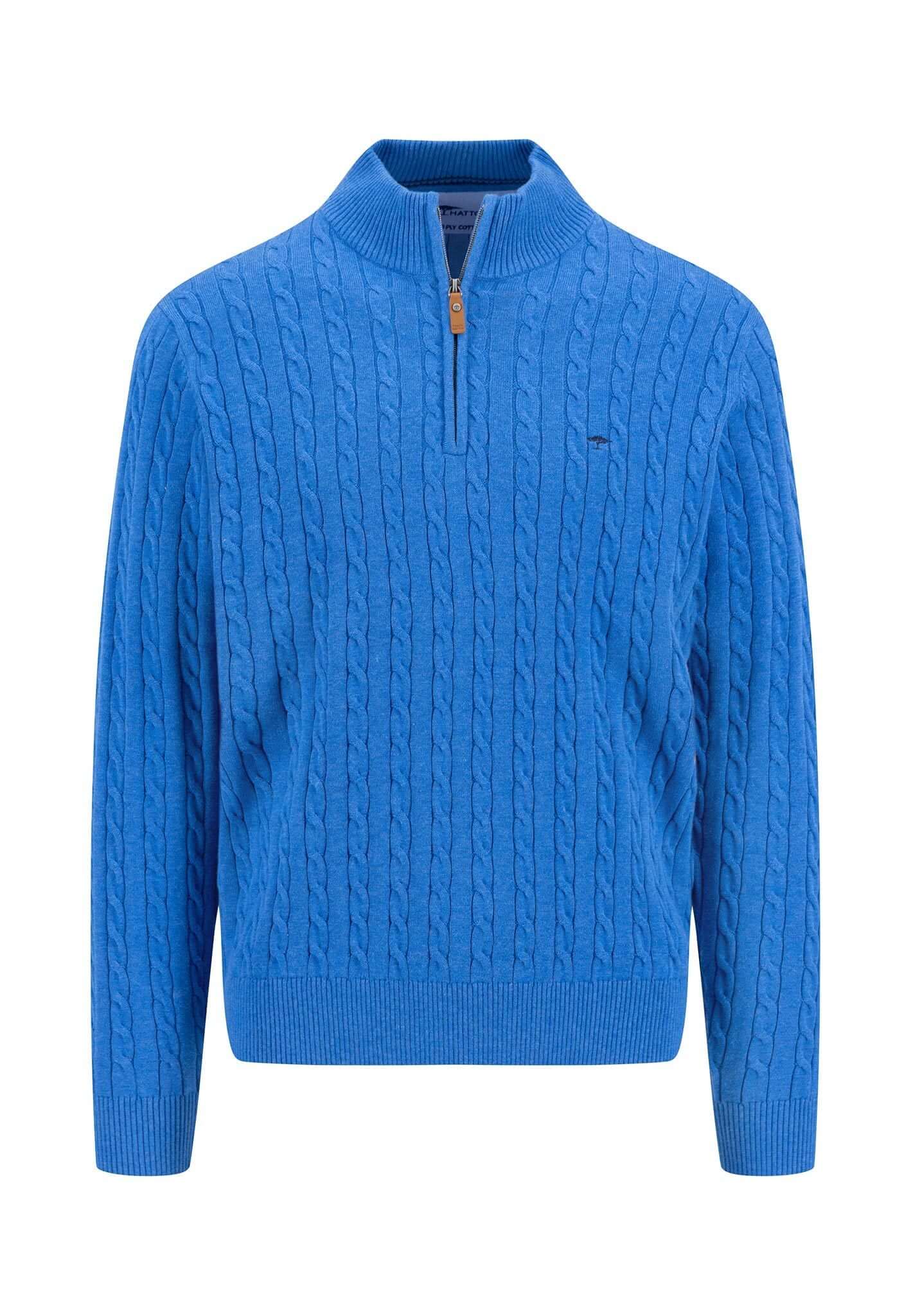 1/4 Zip Cable Pullover