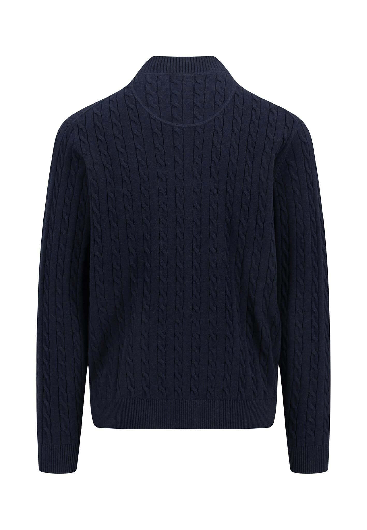 1/4 Zip Cable Pullover