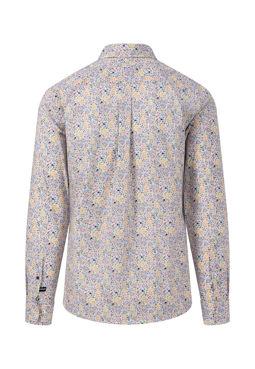 Fynch Hatton - Button Down Print Shirt - Colour: Dusty Lavender