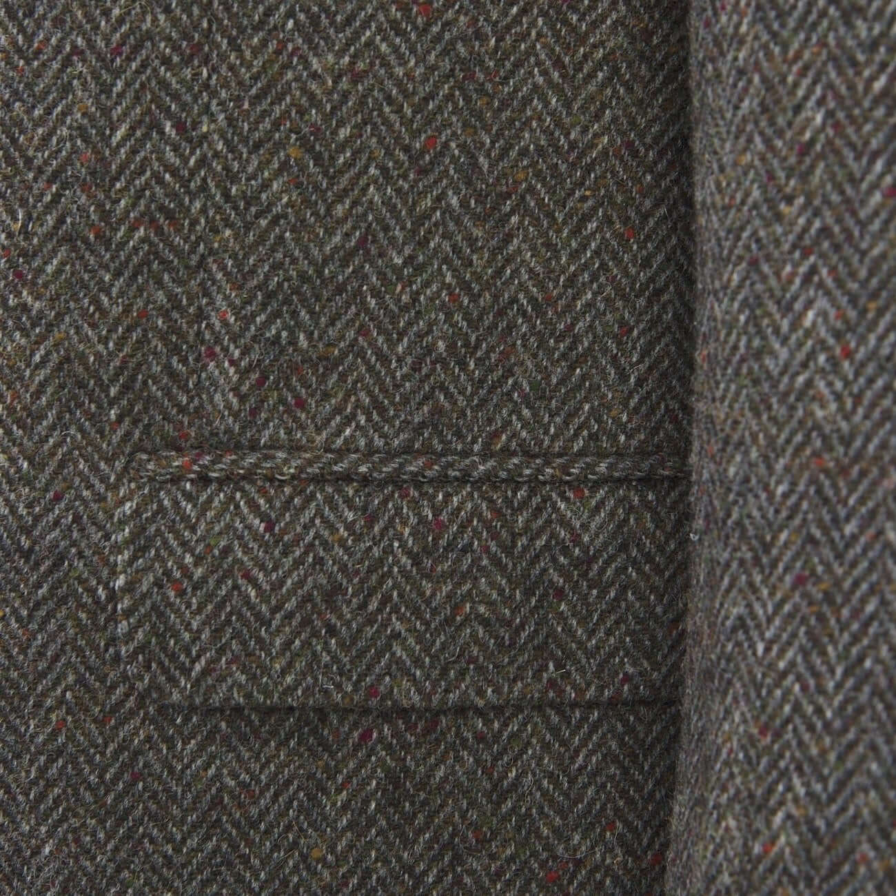 Magee - Clady Donegal Tweed Blazer - Colour: Grey Herringbone