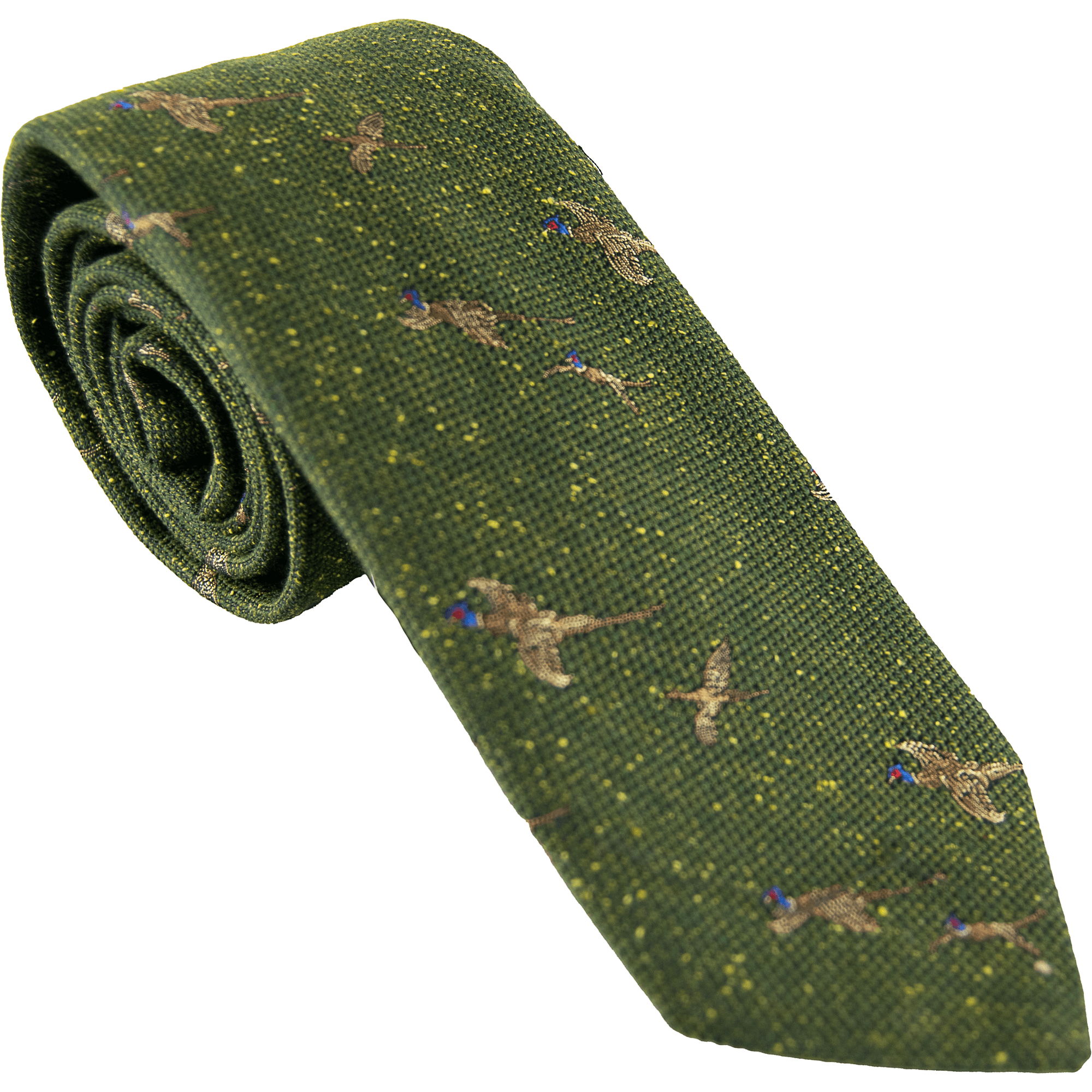 Flecked Flying Pheasant Tie