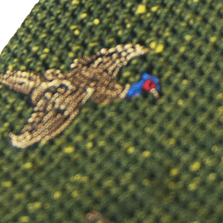 Flecked Flying Pheasant Tie