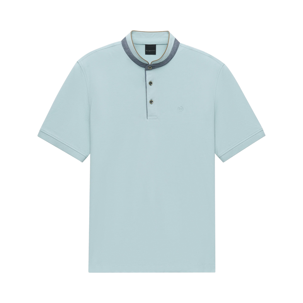 Stand Collar Polo Shirt