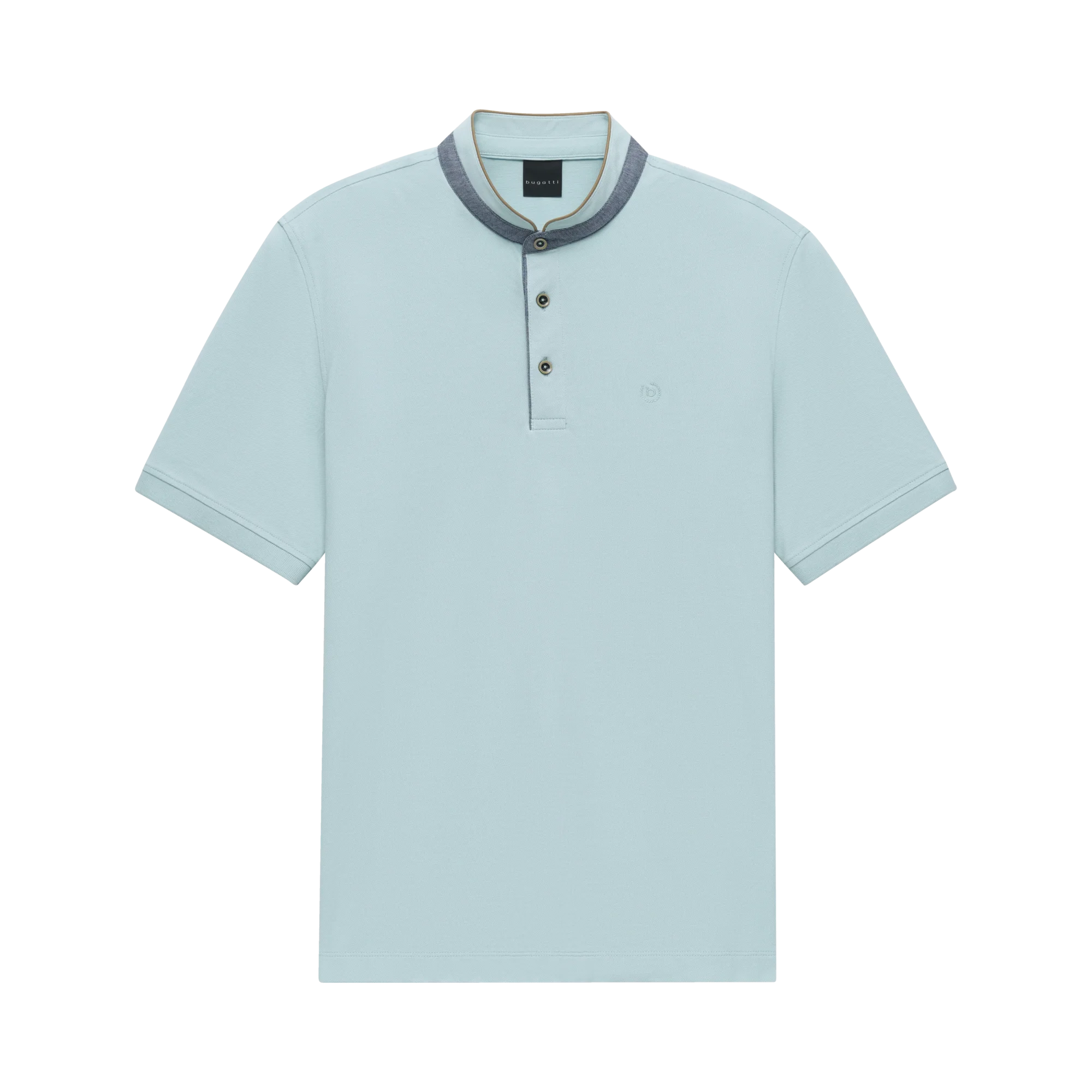 Stand Collar Polo Shirt