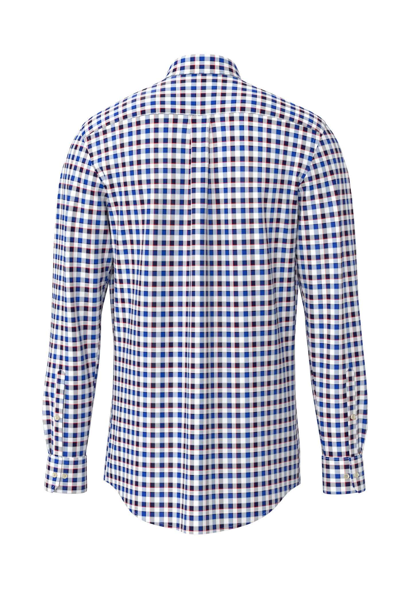 Classic Combination Checked Shirt