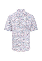 Short Sleeve Flower Print Shirt