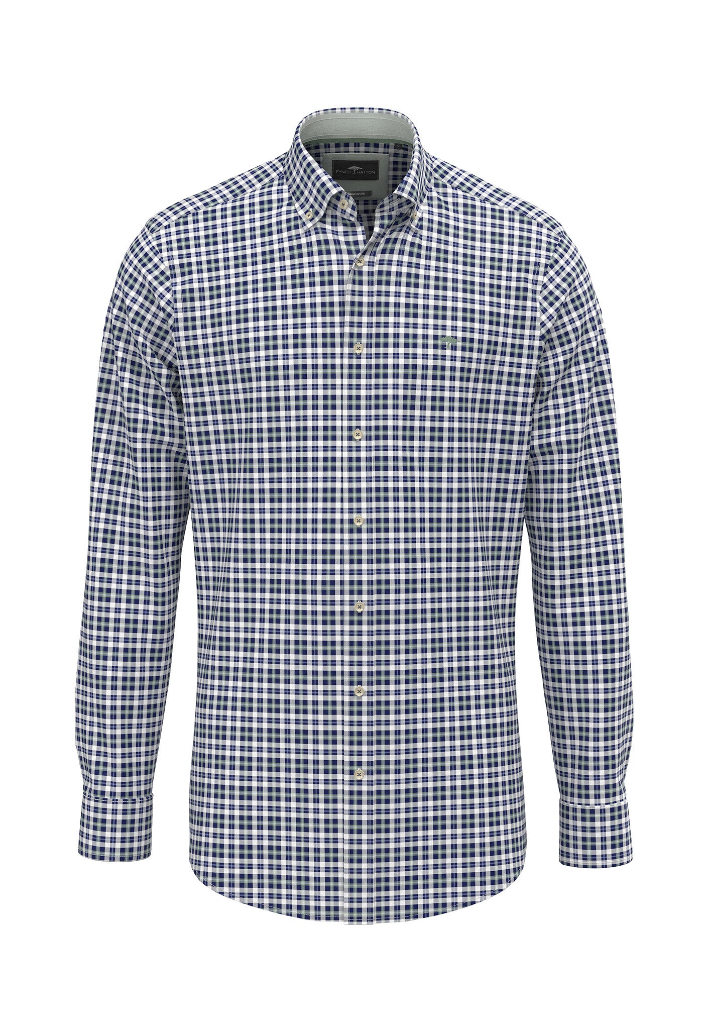 Washed Oxford Check Shirt
