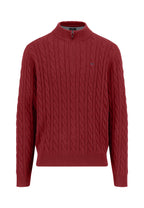 1/4 Zip Cable Pullover
