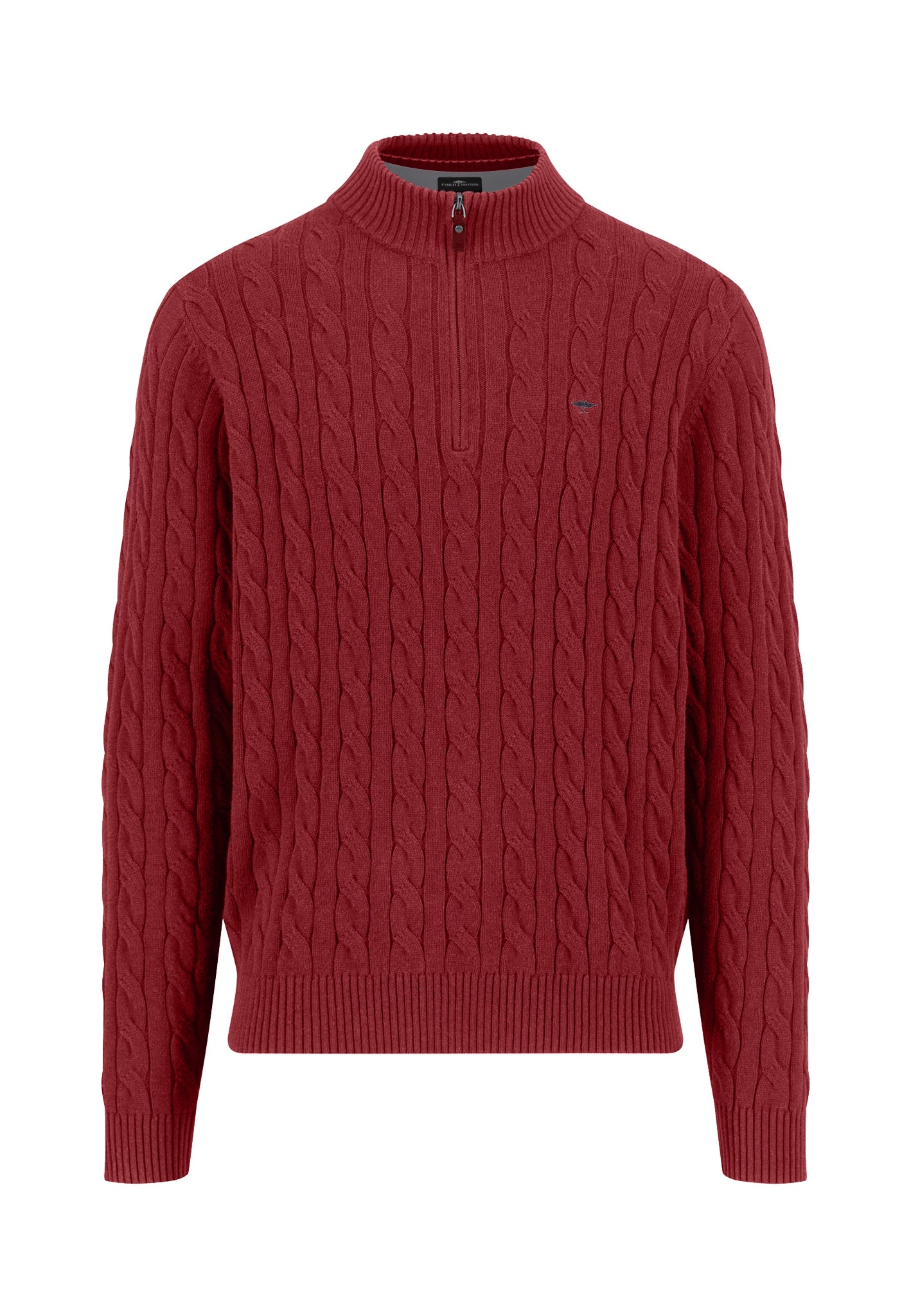 1/4 Zip Cable Pullover