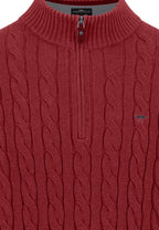 1/4 Zip Cable Pullover
