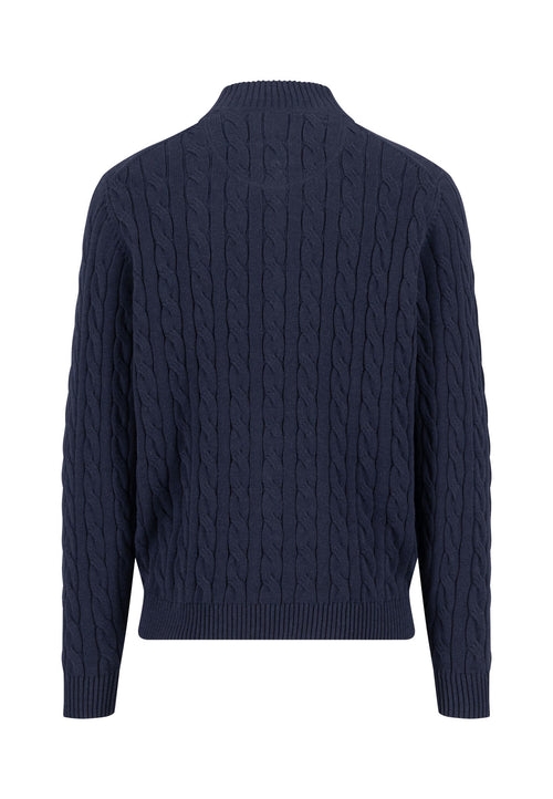 1/4 Zip Cable Pullover