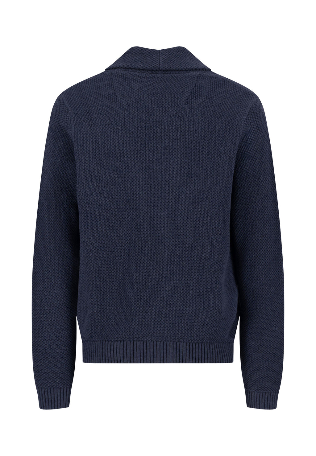 Buttoned Shawl Collar Cardigan