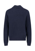 Buttoned Shawl Collar Cardigan
