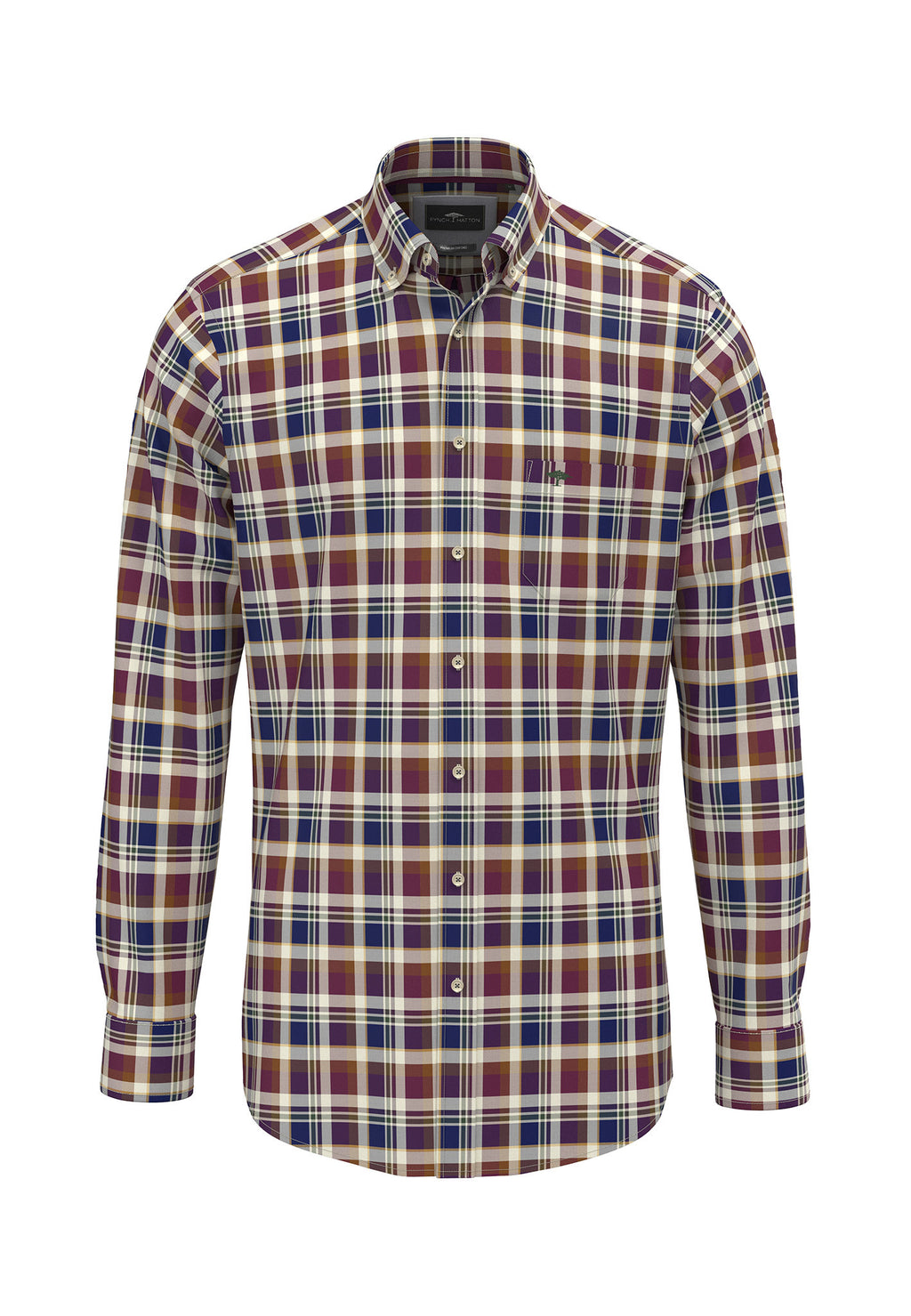 Colourful Washed Oxford Check Shirt