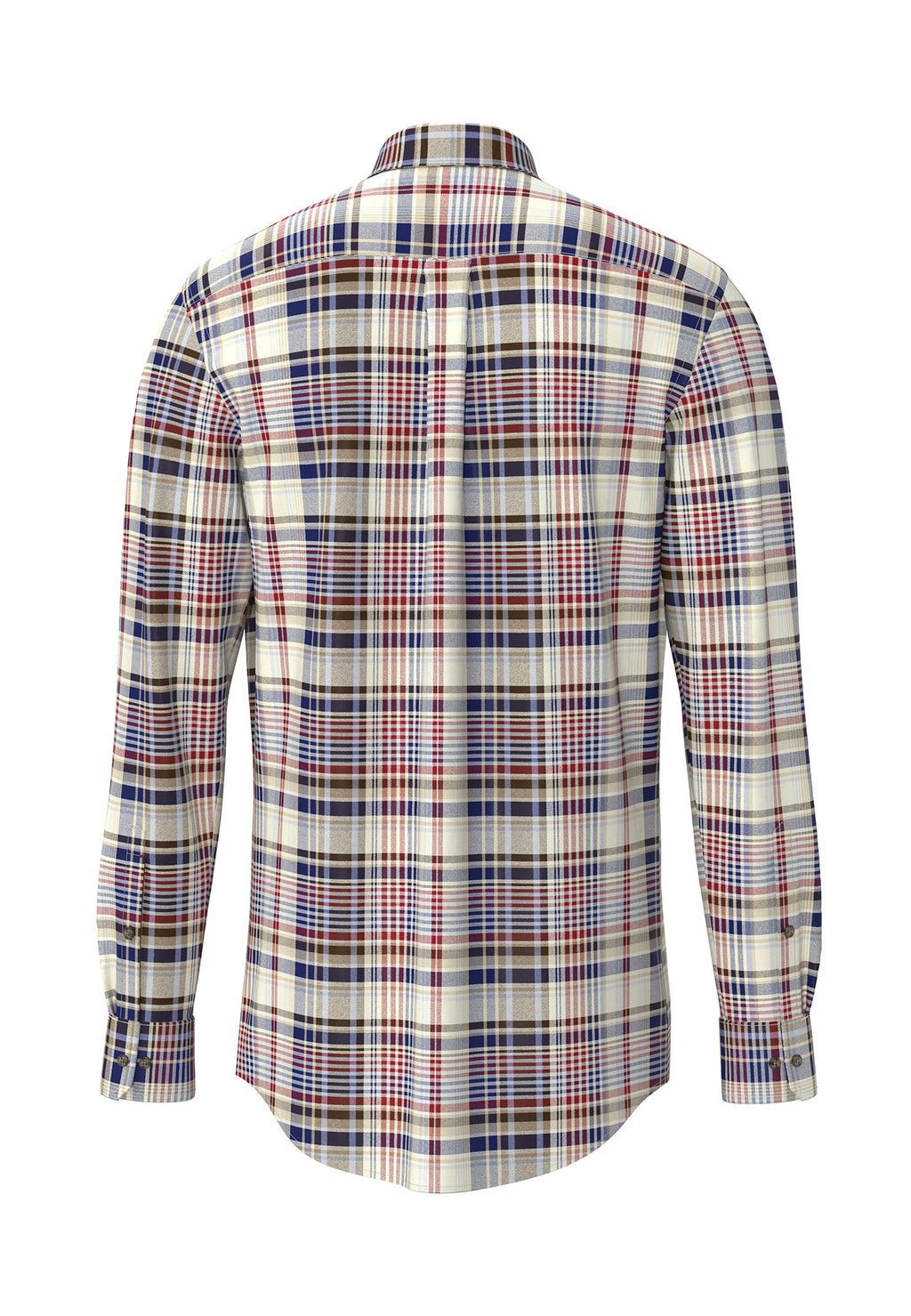 Square Flannel Check Shirt