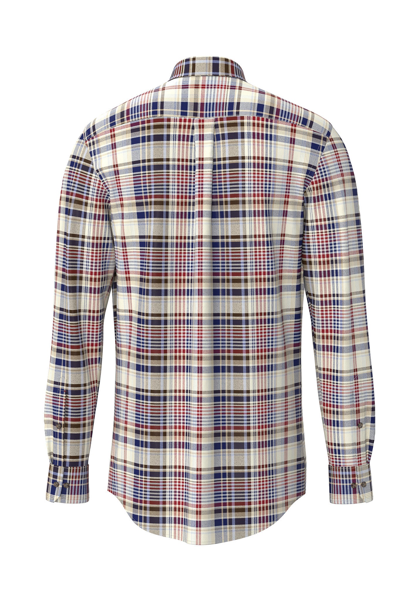 Square Flannel Check Shirt