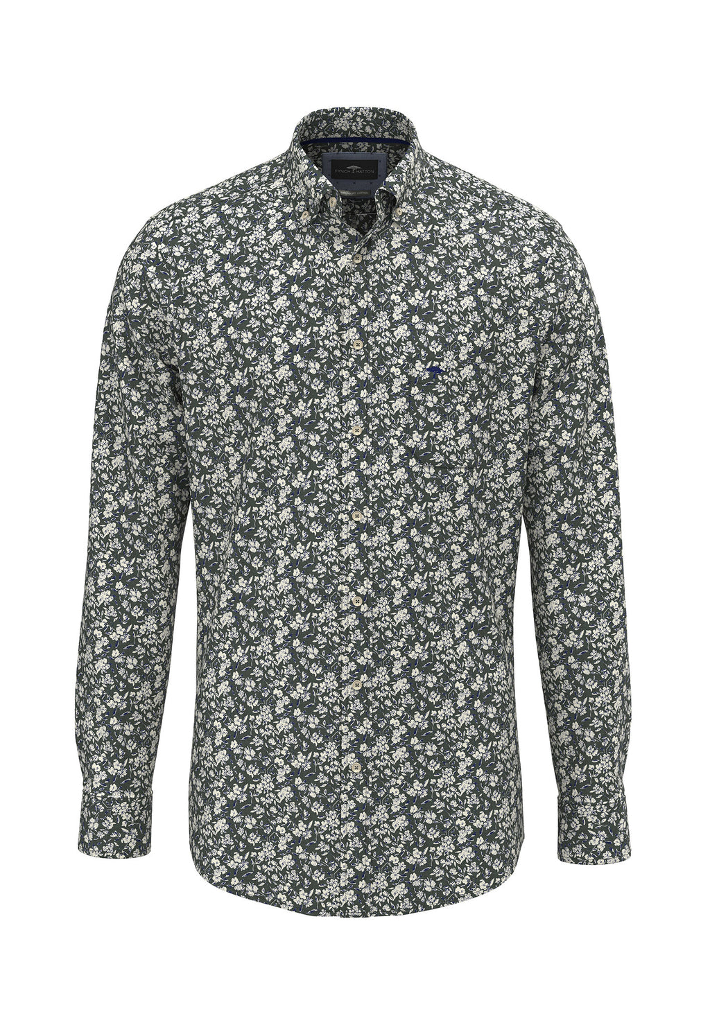 Winter Flower Print Shirt