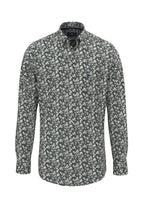 Winter Flower Print Shirt
