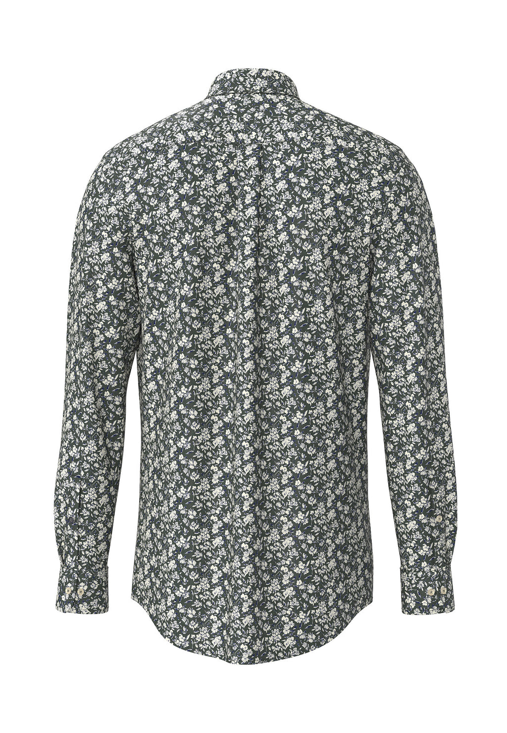 Winter Flower Print Shirt