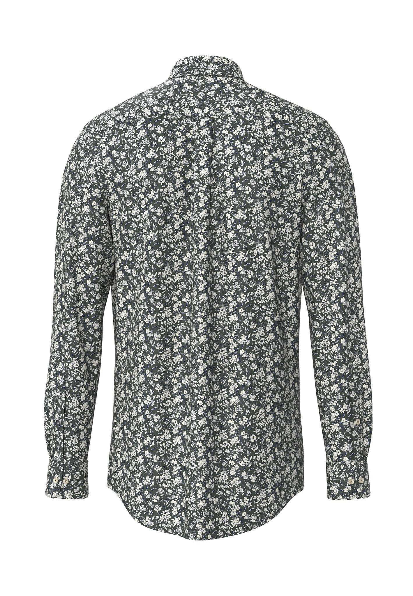 Winter Flower Print Shirt