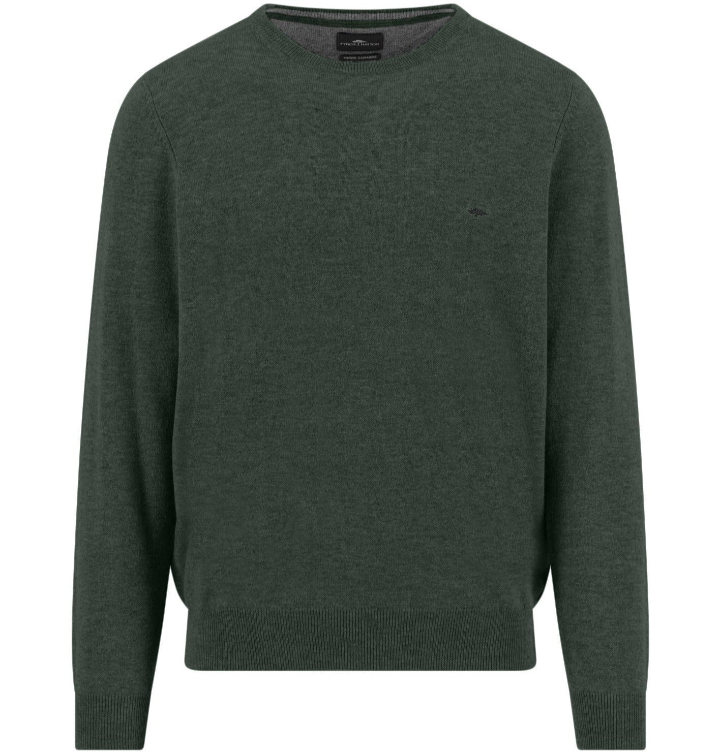 Merino Cashmere Crew Neck Pullover