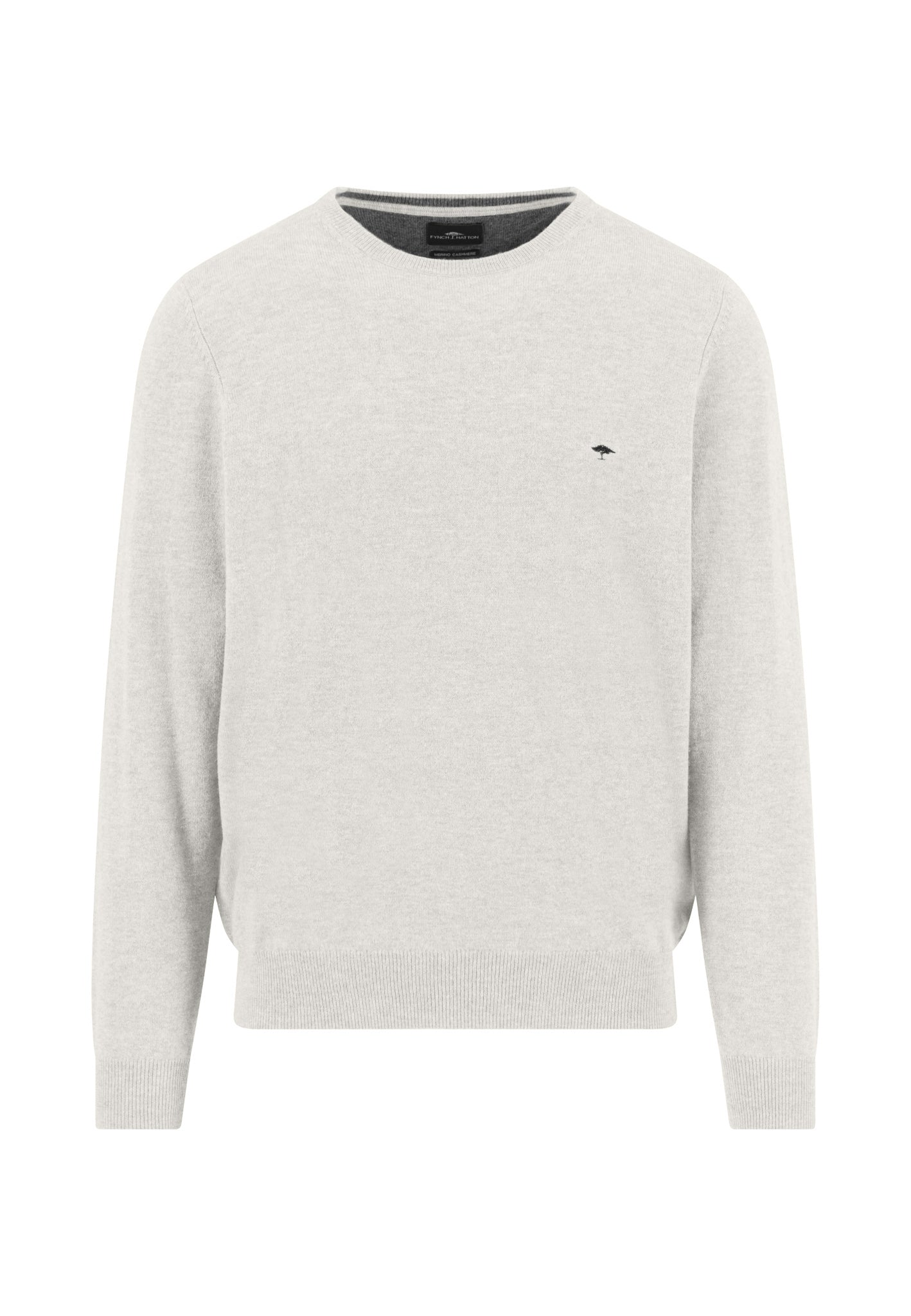 Merino Cashmere Crew Neck Pullover