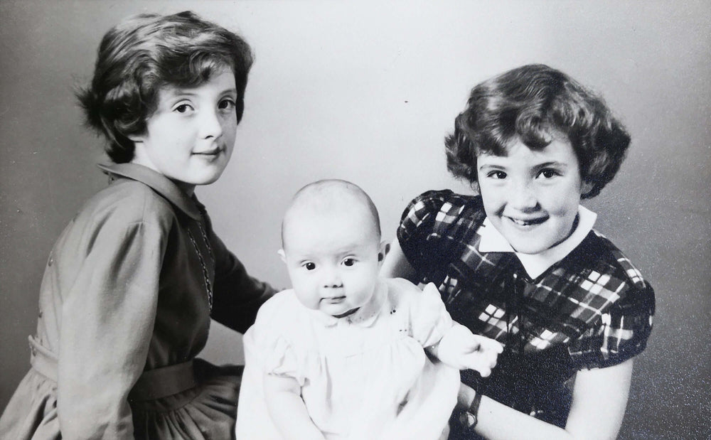 George and Rena’s son Andrew (seen here with his sisters, Margaret & Joy) was born on 16th of March 1962. He would become the fourth generation to run the business.

