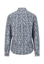 Fynch-Hatton Patterned Button-Down Shirt in Moss - detail view