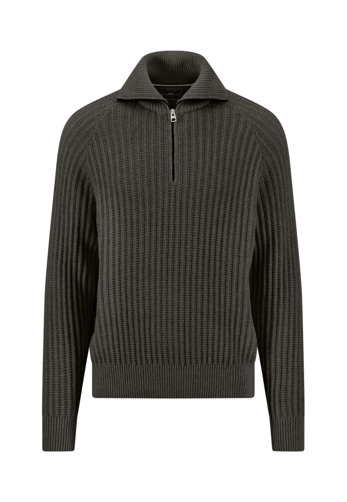Fynch-Hatton Zip Troyer Jumper in Cypress - product view 1