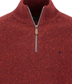 Fynch-Hatton Donegal Half Zip Jumper - 1610346-346 image 3
