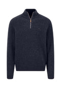 Fynch-Hatton Donegal Half Zip Jumper - 1610346-690 image 1