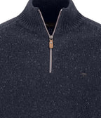 Fynch-Hatton Donegal Half Zip Jumper - 1610346-690 image 3